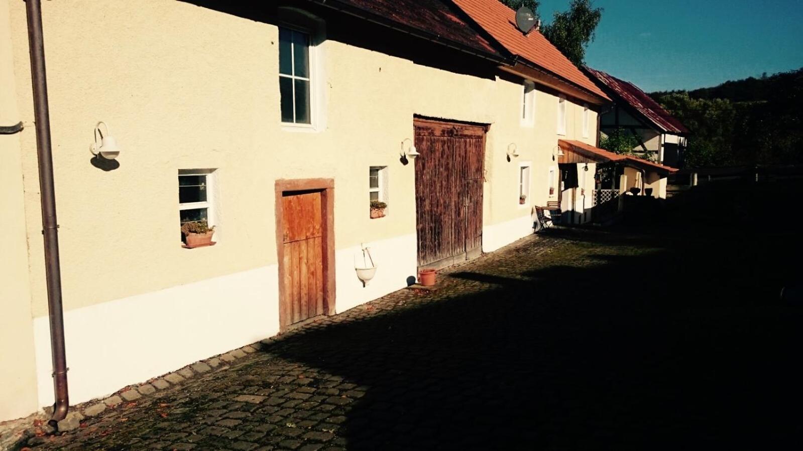 Ferienwohnung Schloessershof Borler ภายนอก รูปภาพ