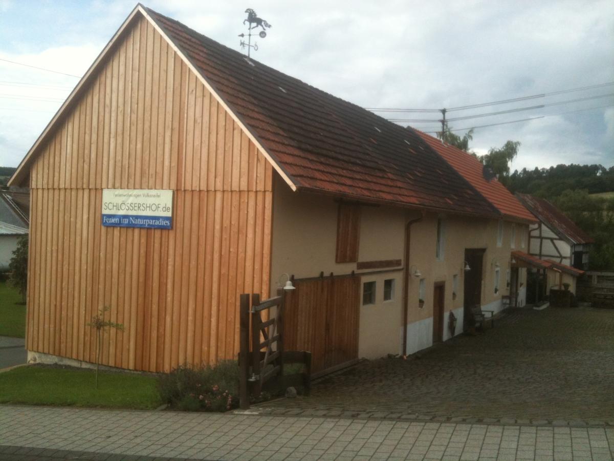 Ferienwohnung Schloessershof Borler ภายนอก รูปภาพ